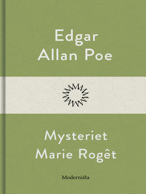 cover image of Mysteriet Maria Rogêt